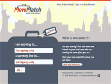 Tablet Screenshot of move-match.com